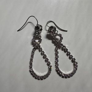 Miu Miu crystal dangle earrings